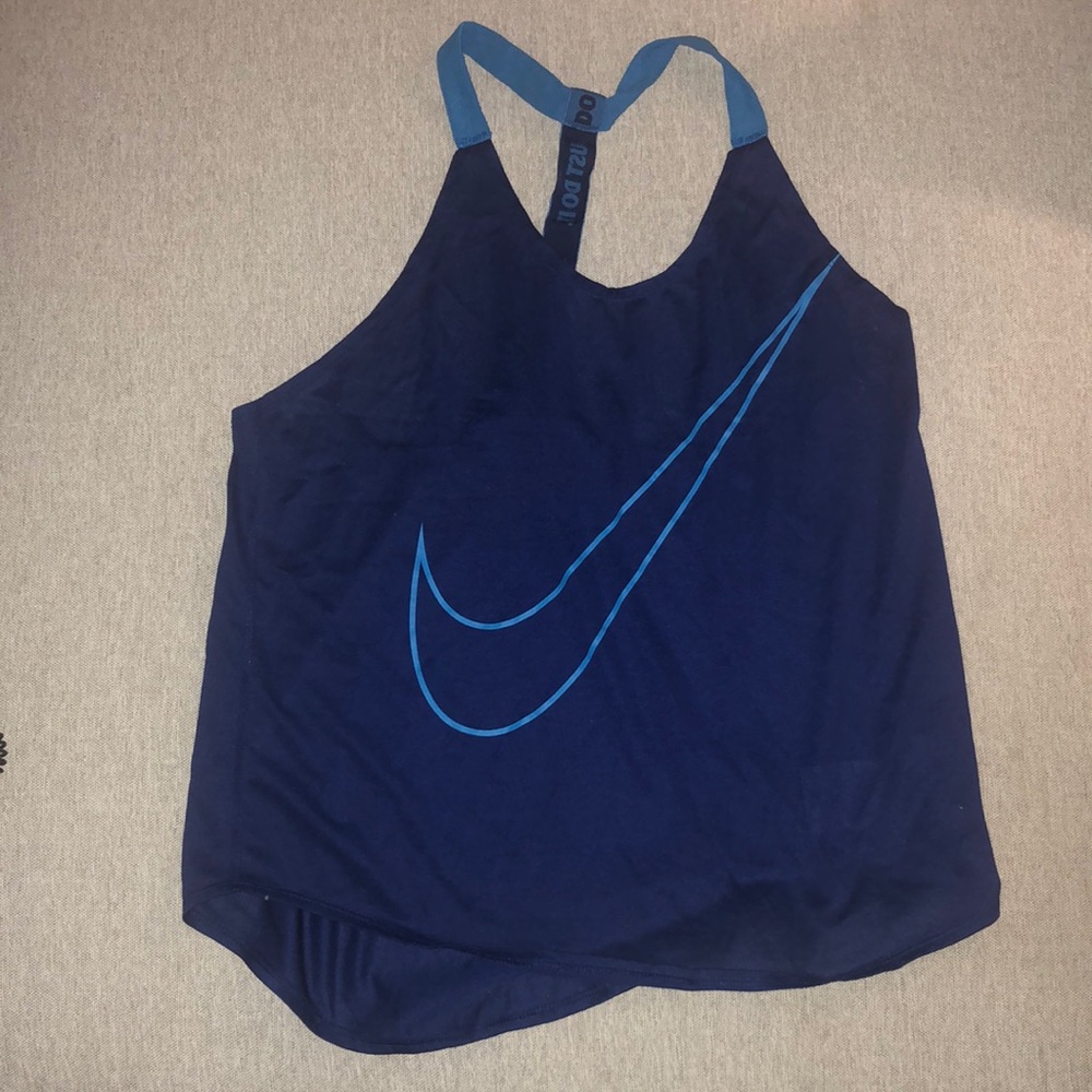 Blue Nike Tank